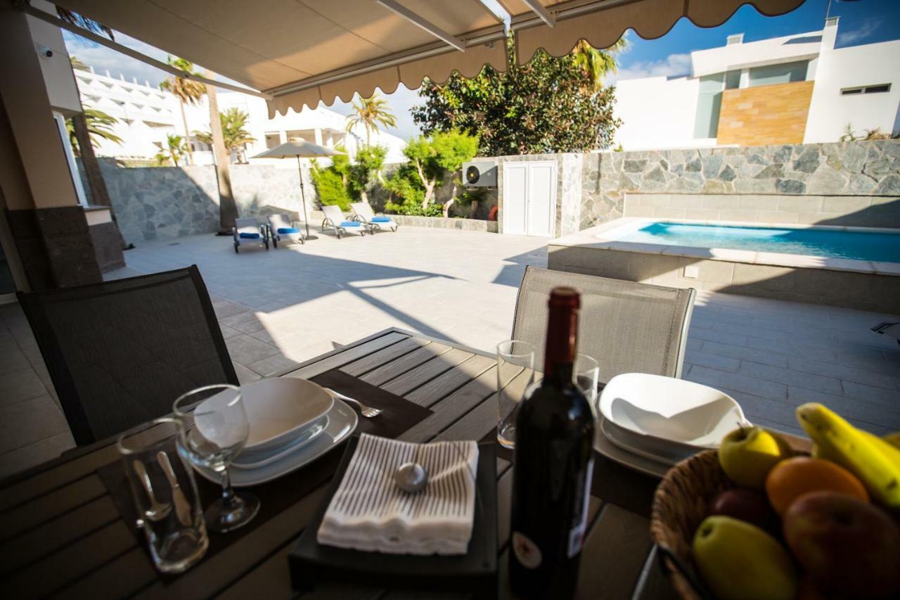 Villa Jandia Modern New Apartment Morro Jable Private Heated Pool Big Terrace And Parking エクステリア 写真