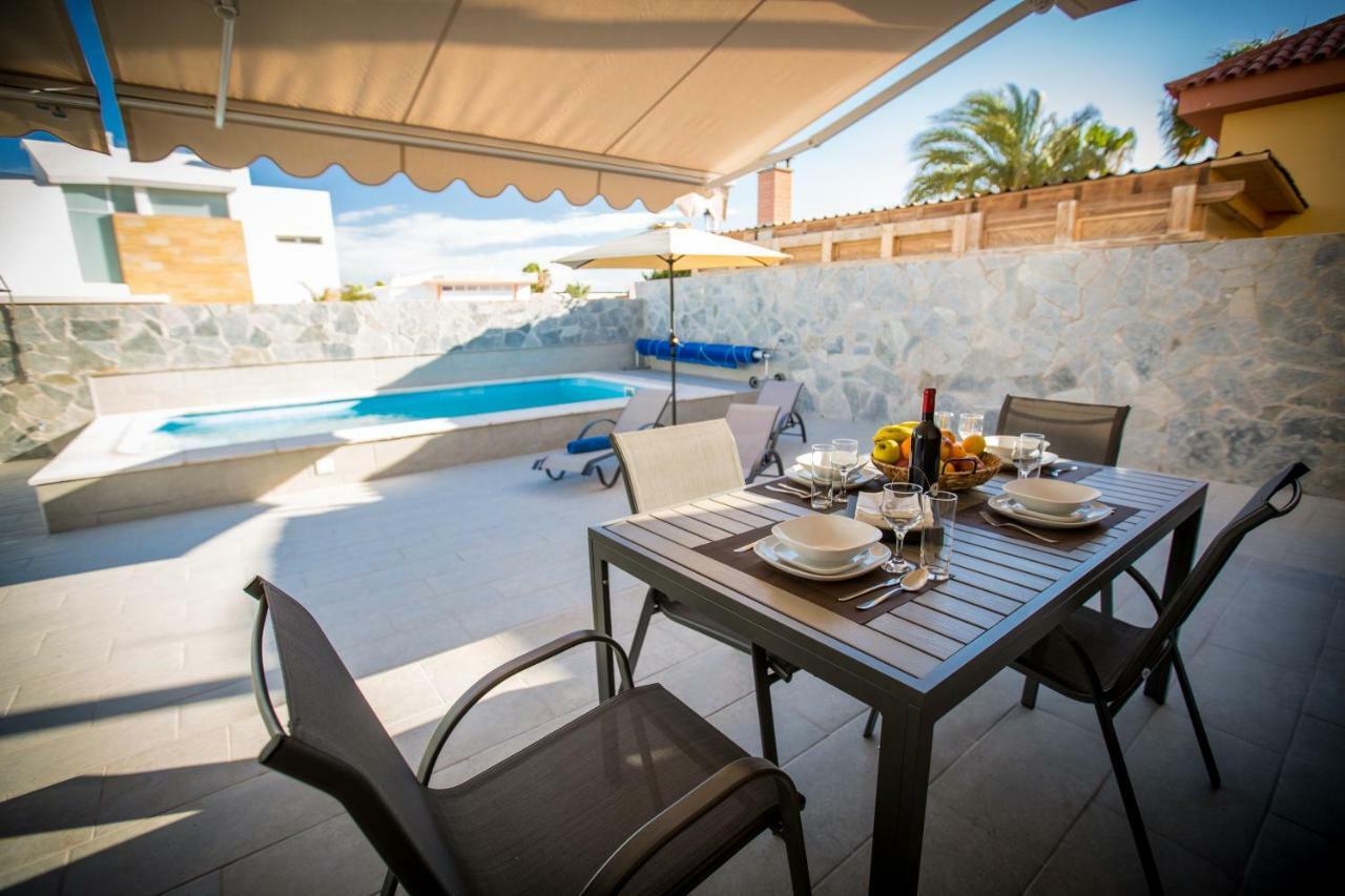 Villa Jandia Modern New Apartment Morro Jable Private Heated Pool Big Terrace And Parking エクステリア 写真